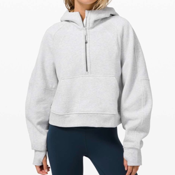 lululemon athletica Sweaters - oversized scuba 1/2 zip